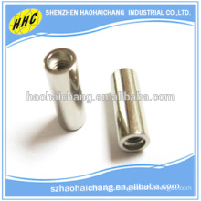 Shenzhen auto parts customized hollow tubular stainless steel nut bolt